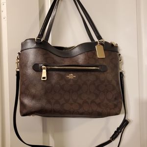 Couch tote in signature canvas